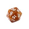 1Pc Durable Pearlized D20 Dice Acrylic 20 Sided Dice For Board Game