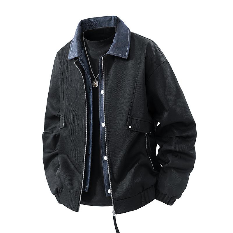 Jacket Men's Spring and Autumn American Versatile Loose Casual Jacket On Clothes