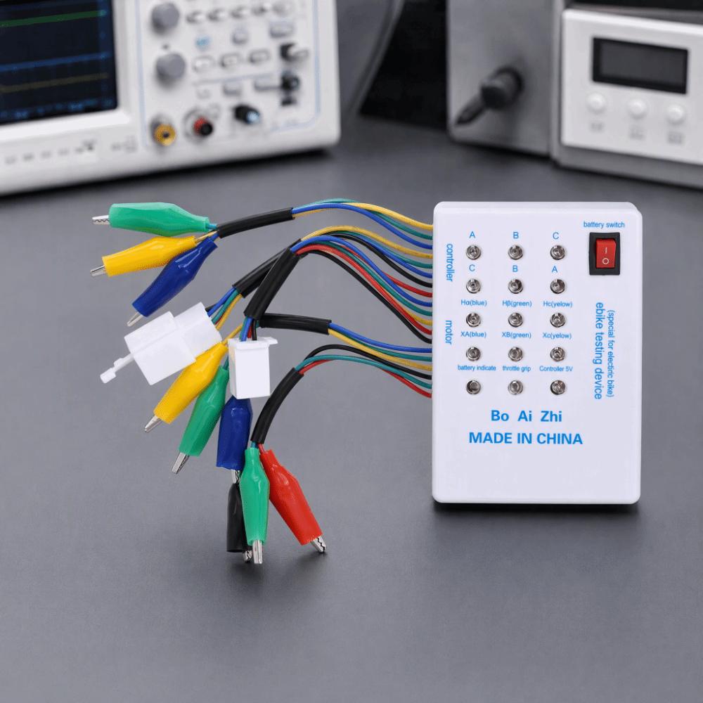 24V/36V/48V/60V/72V Brushless Motor Tester With Indicator Scooter Tester Device For E-Bike