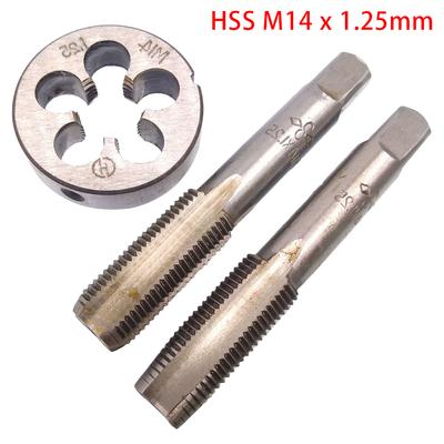 Brandneuer HSS-Gewindebohrer, HSS-Kegelschneider, metrisches Gewinde M14 x 1,25 mm