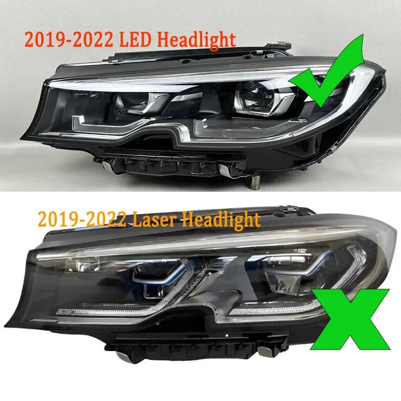 DRL LED Boards for BMW 3 Series G20 G21 - 320i 330i Adaptive Headlight Daytime Running Light Angel Eyes Lemon Yellow