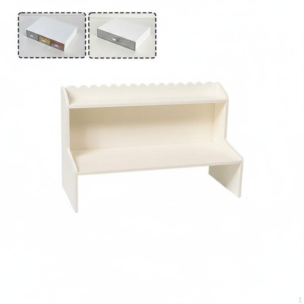 Desktop Organizer, Storage Rack, MultiPurpose Shelf, Office Dorm Desk Small
