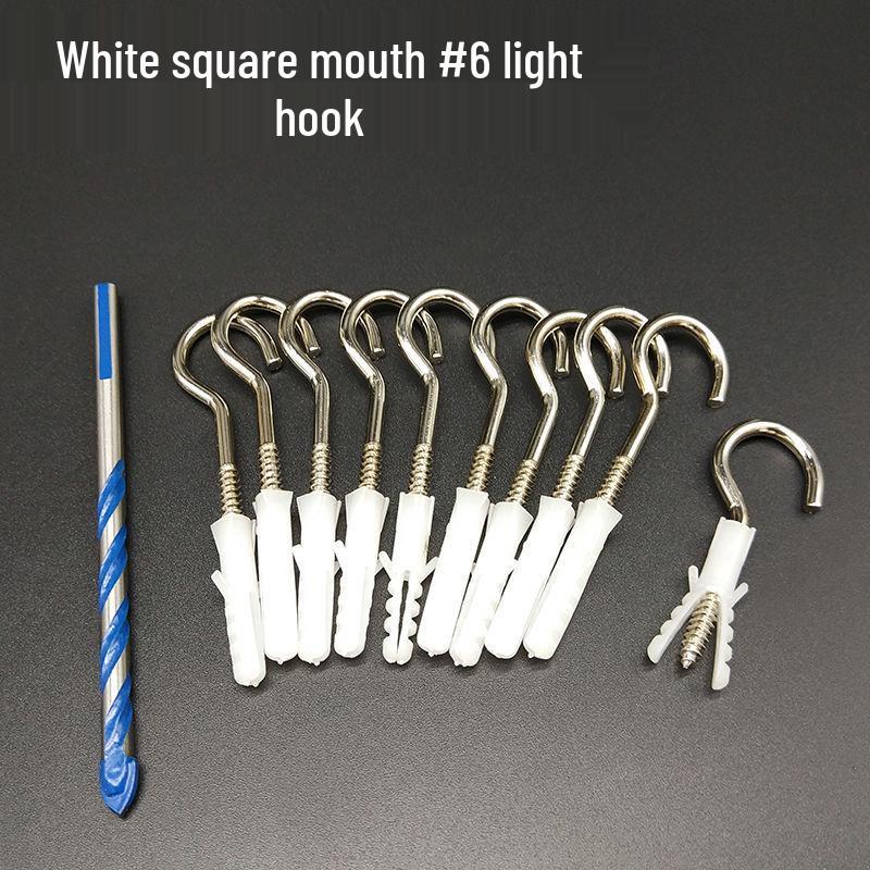 Sheep Eye Light Hook: Small Yellow Fish Expansion Hook with Ring for Hanging Lanterns