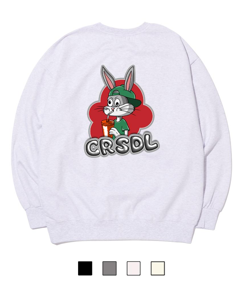 CREAM SODA LAB Shocking Rabbit Sweatshirt (Type A)