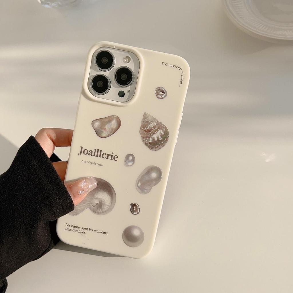 Creative Shell Pearl Phone Case for iPhone 17 iPhone 17 Pro Max