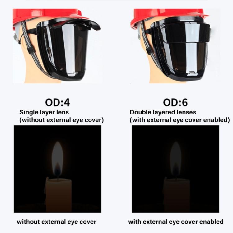 Welding Cover Welding Helmets Safety Equipment PC Welder Gear Full Face Protections for Helmets & Other Protective Gear