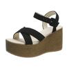 Sandals Women's Large Size Slope Heel Thick Bottom Sandals Ladies Sandals