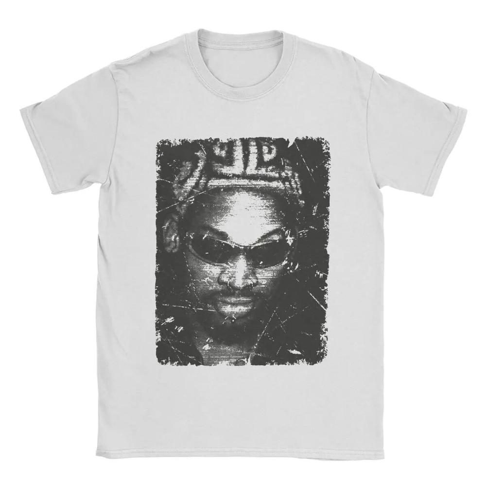 

Денніс Родман Чоловіча Бавовняна Вінтажна Футболка з Круглим Вирізом З Коротким Рукавом Унісекс XXXXL