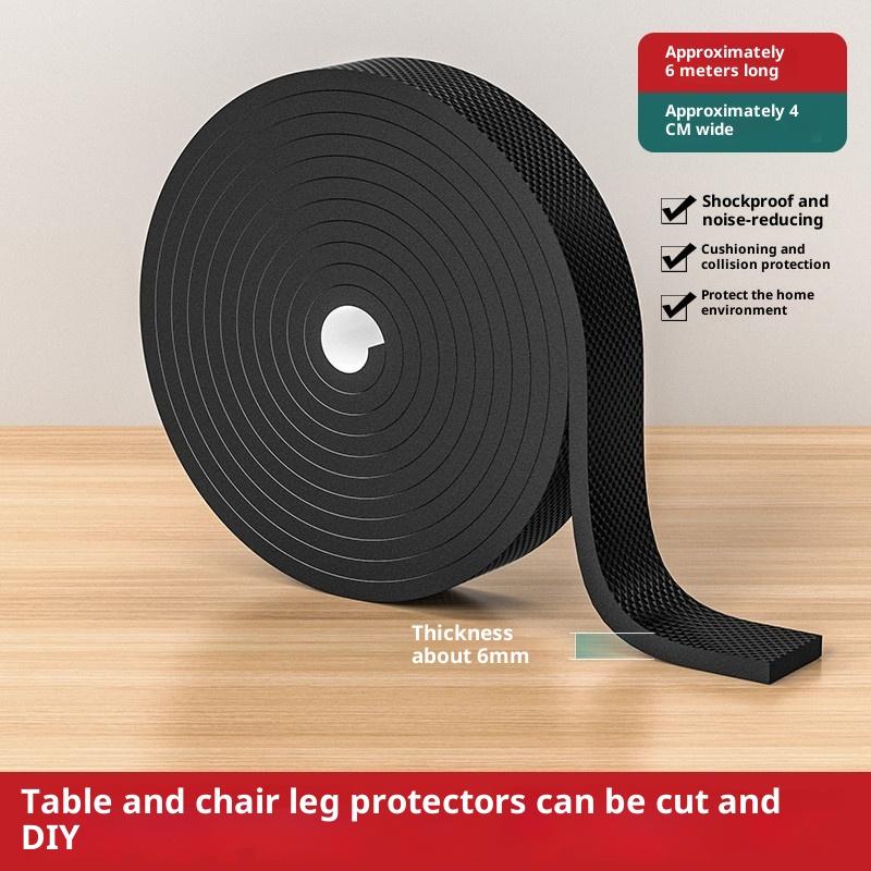 Non Slip Furniture Pads Self Adhesive Rubber Furniture Leg Protectors Heavy Duty Floor Protectors For Chairs Tables Sofas Floors