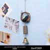 Totoro Ceramic Wind Chime Ornament - Cute Japanese Wall Decor for Girls' Bedroom