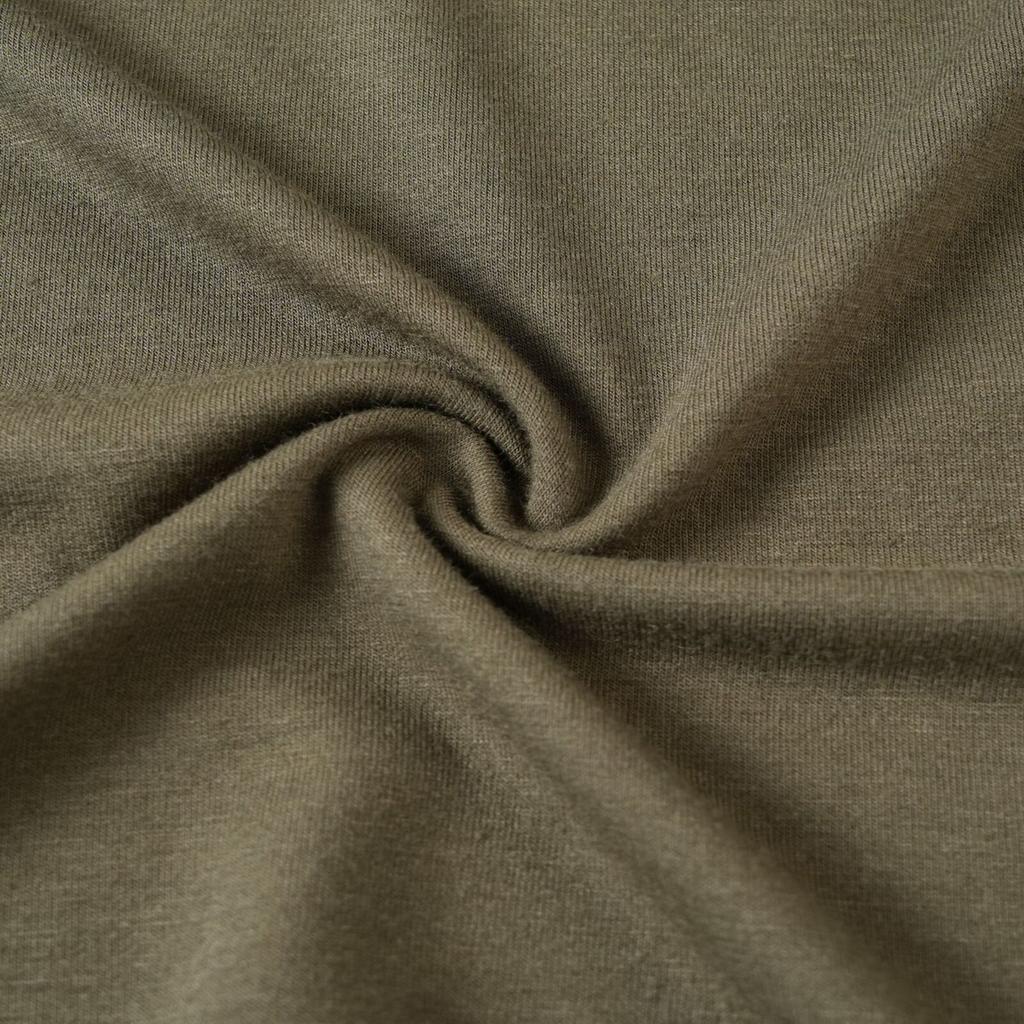 Men's Round Neck T-shirt, Cotton Base Shirt, Long Sleeved Top