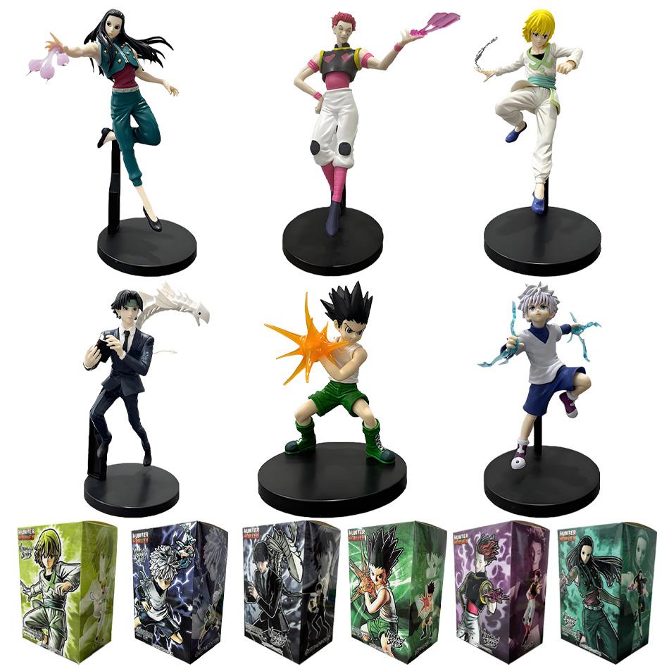 Figura de Anime Hunter×Hunter de 14 cm, Troupe Fantasma Hisoka, Figura de Acción, Tapón para Fideos, Decoración de Habitación, Tapón para Fideos, Modelo de PVC, Juguetes