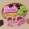 3Pcs/set Wedding Fondant Embosser Man Woman Cookie Fudge Cutters Biscuit Moulds Icing Candy Baking Decorating Kitchen Cake Tools