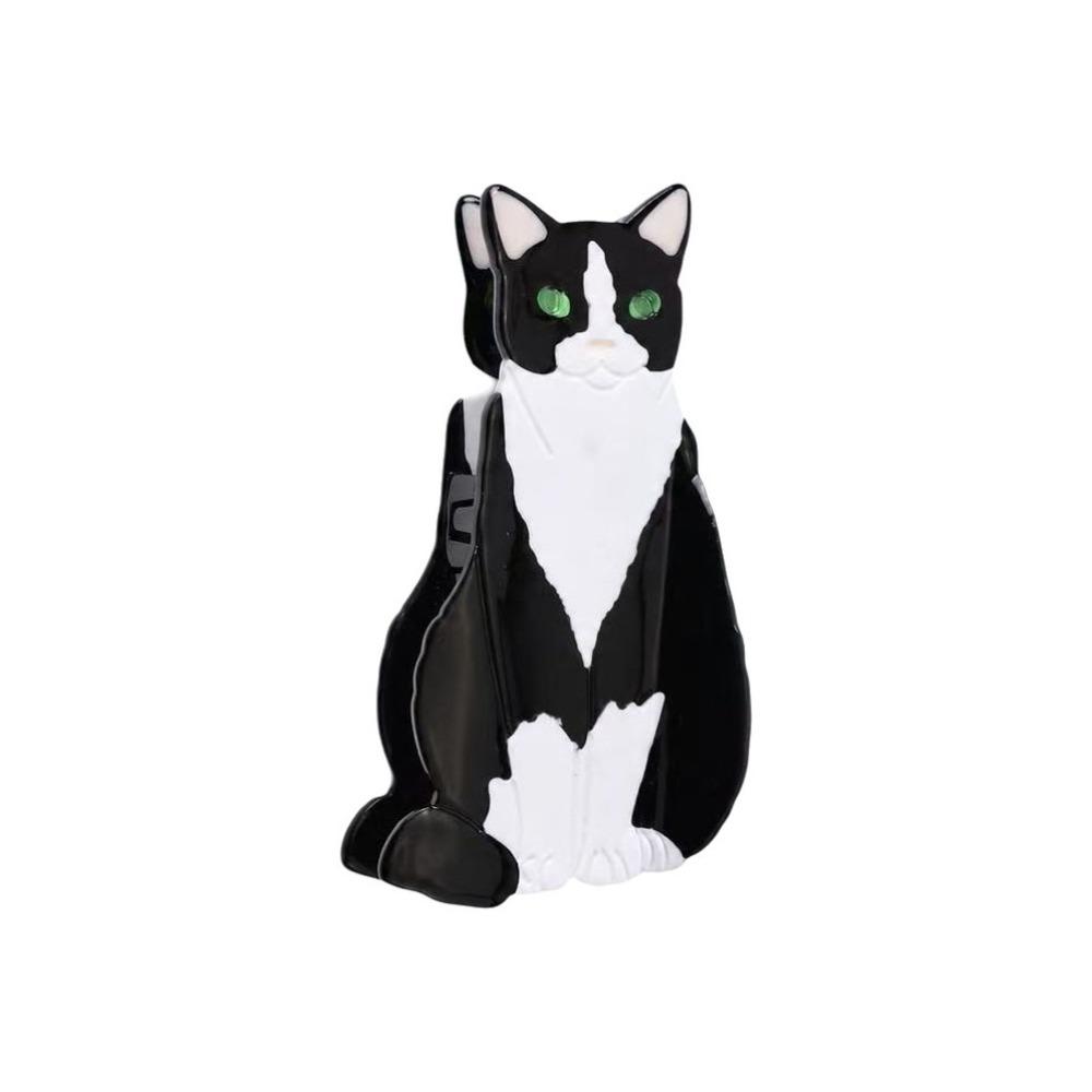 Cartoon Cat Hair Claw Clip Acetate Material Hair Barrettes Acetate Hair Clips Hair Accessories