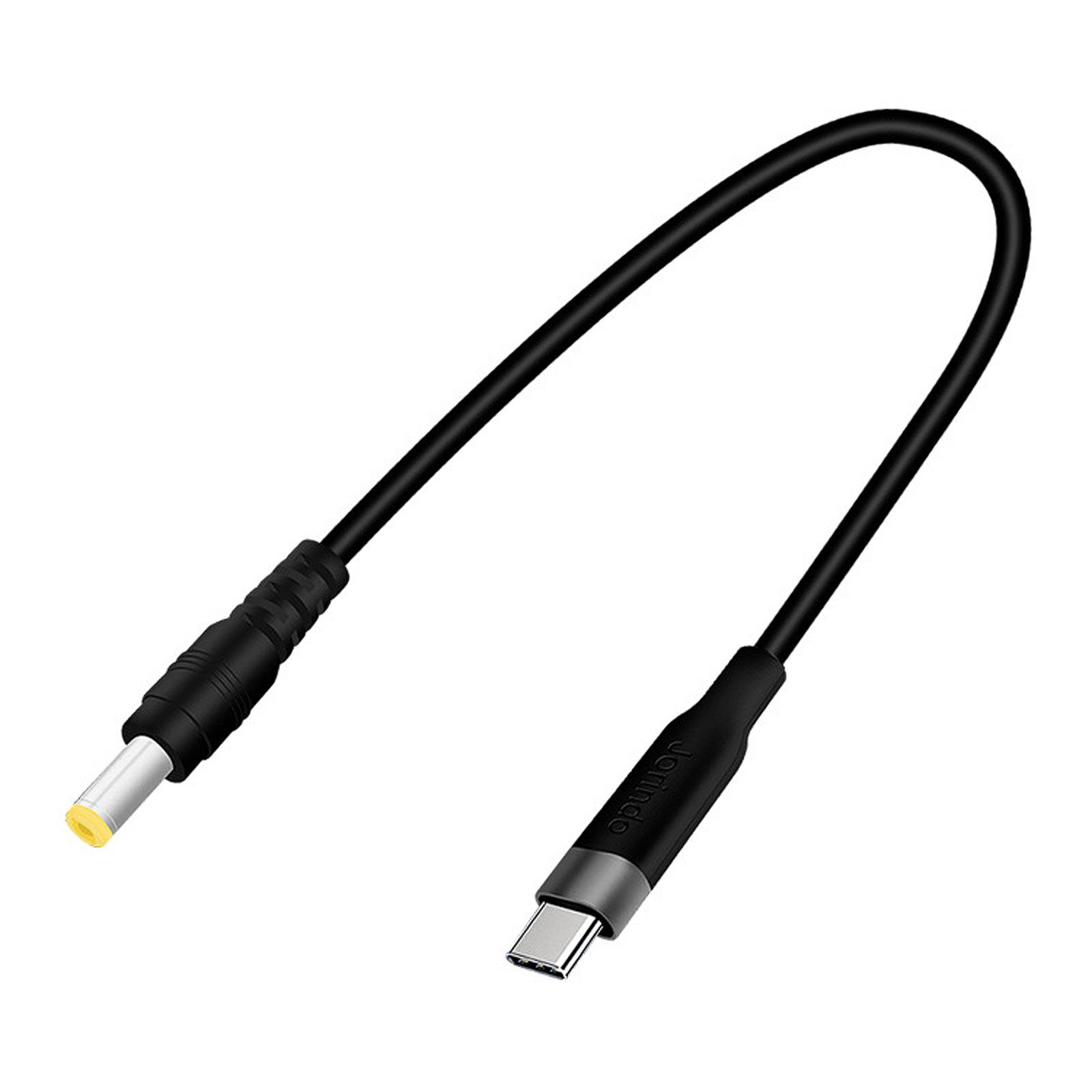 

Кабель питания USB C - DC5.5mmx2.1mm, вход USB Type C - выход DC12V, зарядный кабель, работает с зарядным устройством PD и внешним аккумулятором PD 40CM