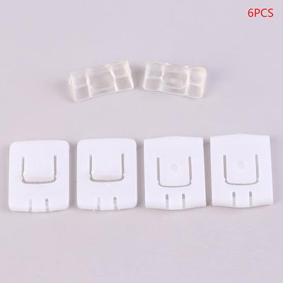 6Pcs Seat Fastener Rail Runner Clips Guide For Car Seat Volkswagen Golf Jetta