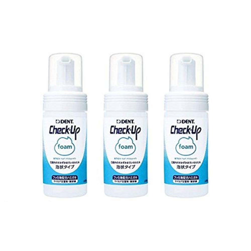 

Lion Check Up Foam 3-pack (foam toothpaste)