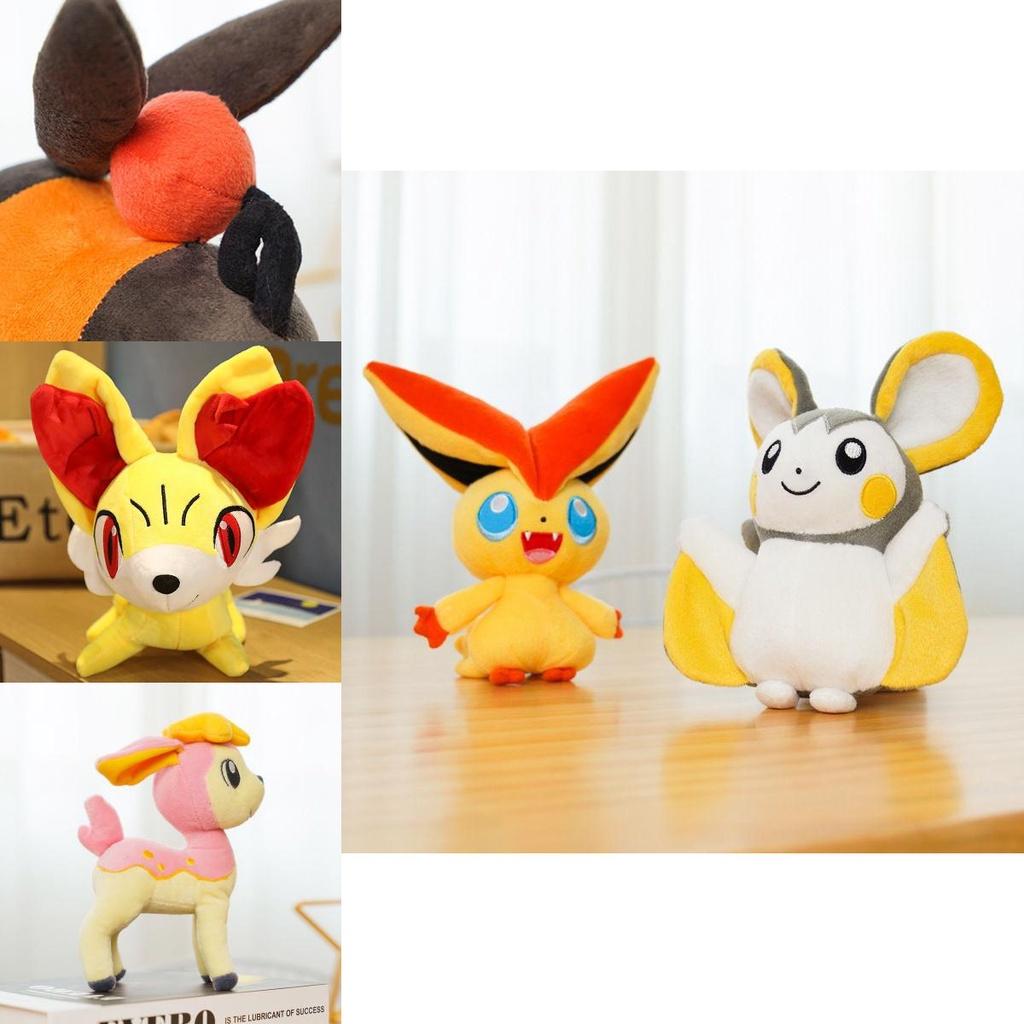 Precious Victini Snivy Deerling Tepig Pokemon Stuffed Animal Doll Pp Cotton Filling