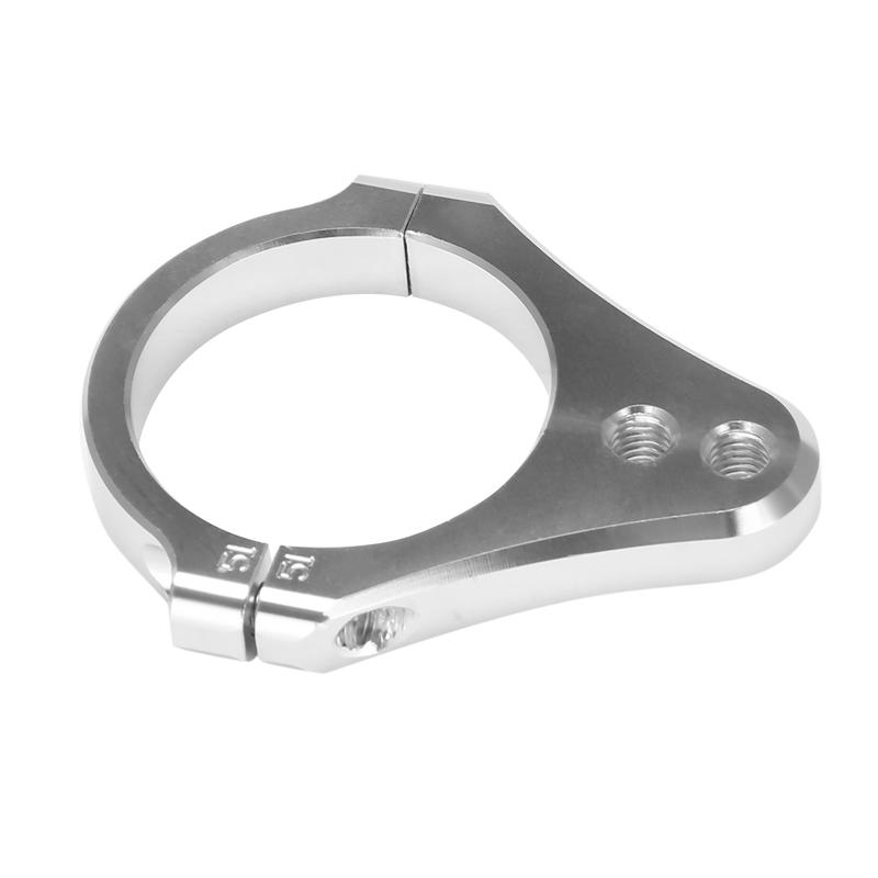 Universal Steering Damper Fork Frame Mounting Clamp Bracket Foot Fixer For Honda Suzuki Kawasaki  Ducati -BMW