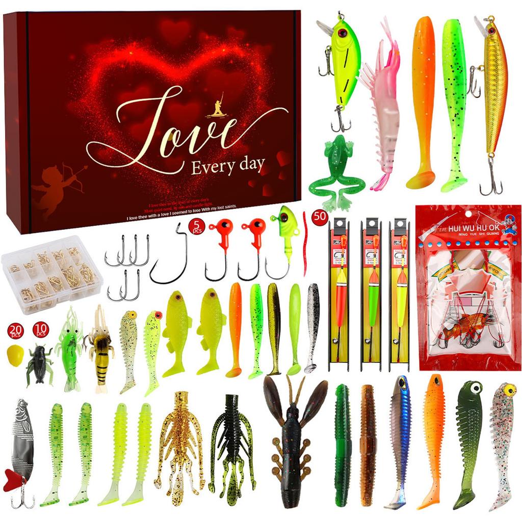 671C Luya Mysterious Fishing Equipment All Fishing Kits Big Mouth Bass Small Mouth Bass Troutbait Fishing Set