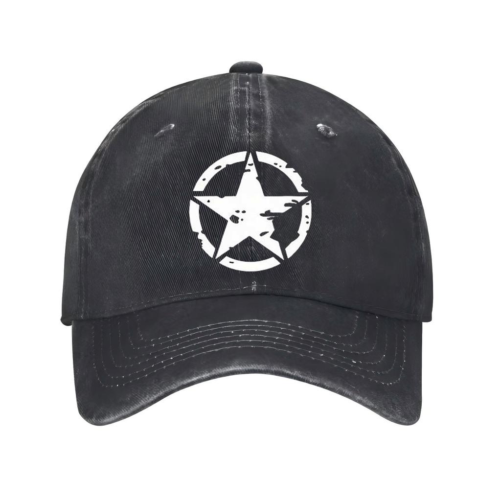 Star  Baseball Cap Cotton Adjustable Casual Sun Hat Unisex
