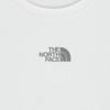 The North Face Nt7tr55k Beyaz Etiket Uzun Kollu Yuvarlak Yaka Tişört