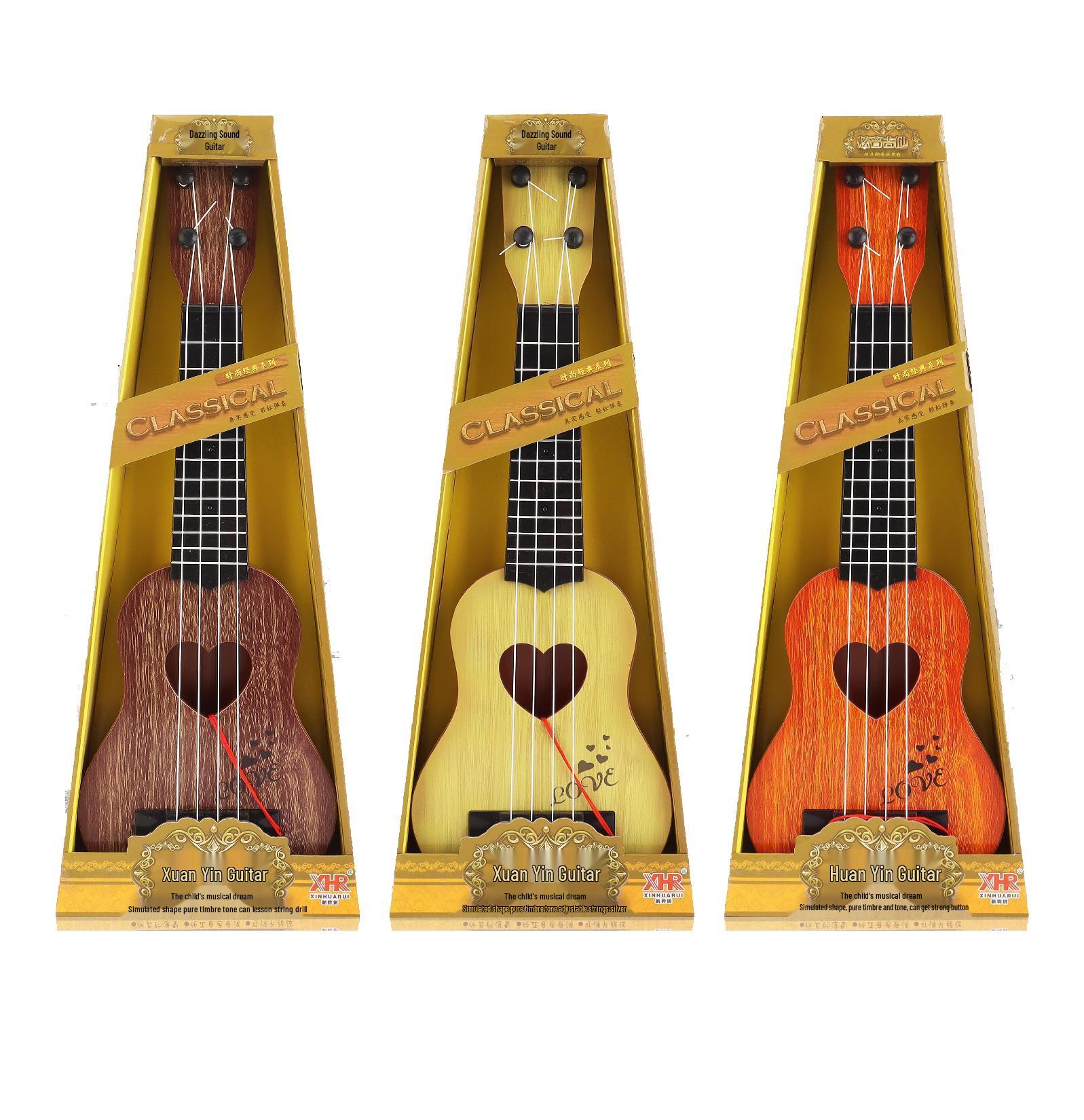 

Children s Ukulele: Mini Guitar Musical Toy for Boys and Girls - Baby s First Instrument Gift Box