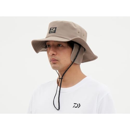 DAIWA DC-9023W Men's Black Fishing Hat