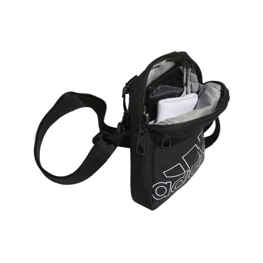 New Adidas Polyester Sports Bag Shoulder Bag Crossbody Bag Regular Unisex Black HP1480