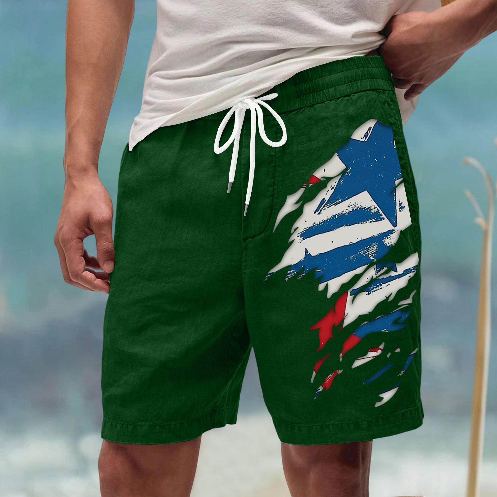 

Чоловічі літні великі повсякденні спортивні штани пляжні шорти M