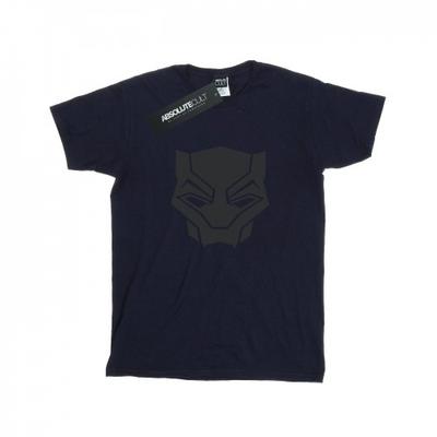 Boys Black Panther Black On Black T-Shirt