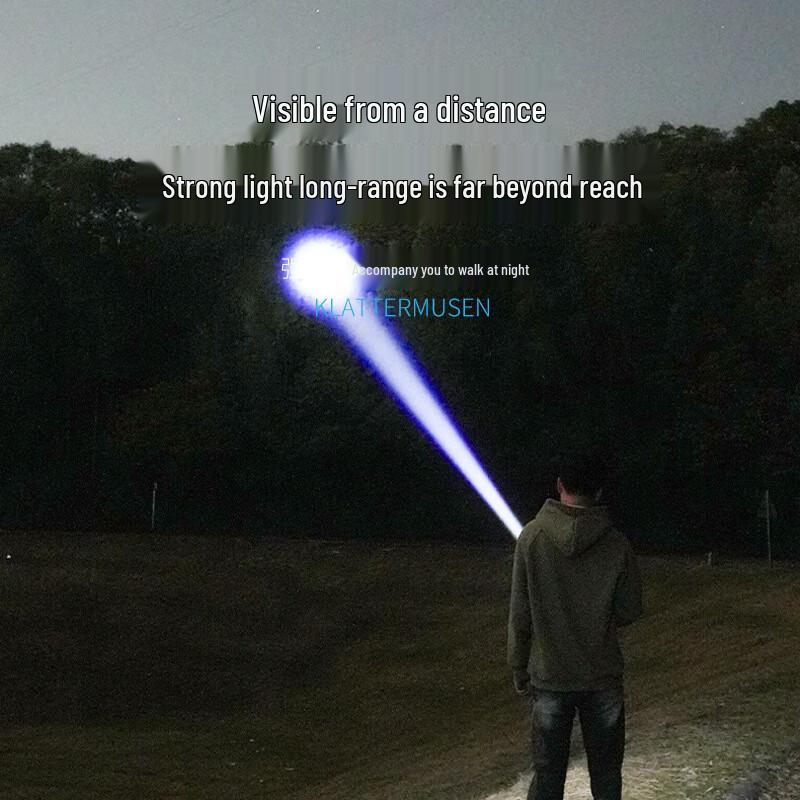 Smile Shark SD-7162 Rechargeable Flashlight (2-Pack)