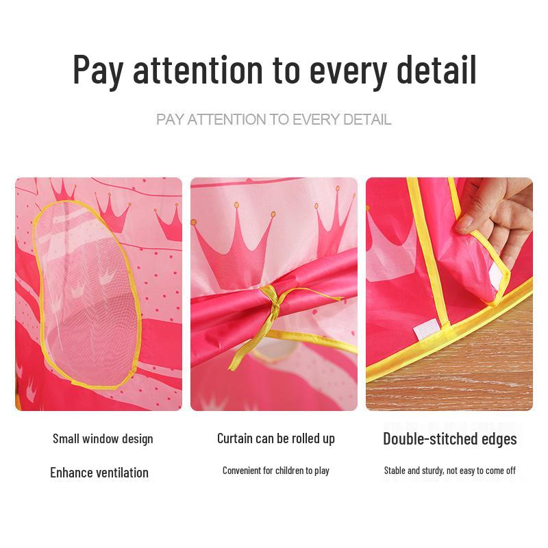 Children's Indoor Princess Castle Tent Playhouse