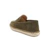 LUXSOLE Espadrile din Iută pentru Bărbați Pantofi Casual Slip-on din Piele Velur de Vacă