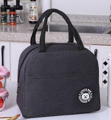 Geïsoleerde Lunchtas Dames Kinderen Koeltas Thermische Tas Draagbare Koelelement Draagtas Canvas Voedselcontainer Voedsel Picknicktassen