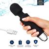 Strongest Cordless Handheld Magic Wand Vibrator Sex Toys for Women Oral Clit Vibrators