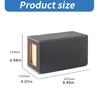 PU Card Deck Box with Dice Tray Game Card Collectors Scratch Resistant Card Storage Case Game Card Carrying Organizers
