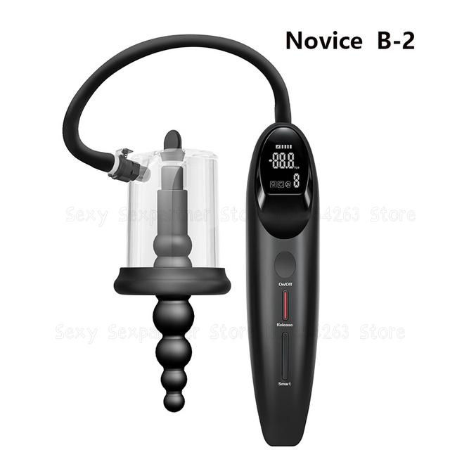 Male Electric Anal Prostate Massager Vacuum Vestibular Suction Stimulate Alternative Sex Toys Anal Toys Silicone Anal Plug