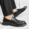 Handmade Mens Loafers 2024 New Arrival Men Casual Shoes Men Leather Fashion Office Footwear Brand Classic Men Shoes for Wedding