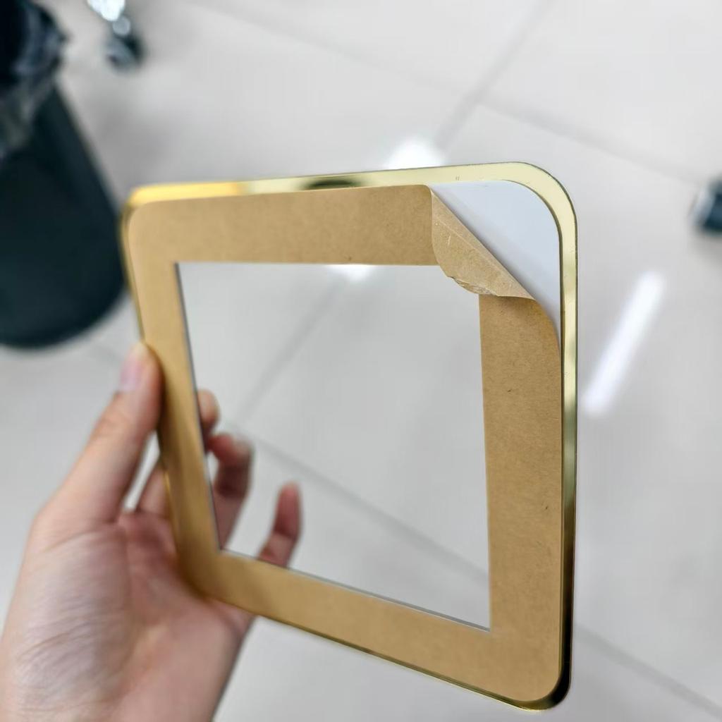 Modern Light Switch Sticker Acrylic Dustproof Switch Outlet Protective Cover Switch Wall Sticker For Living Room Home Decor