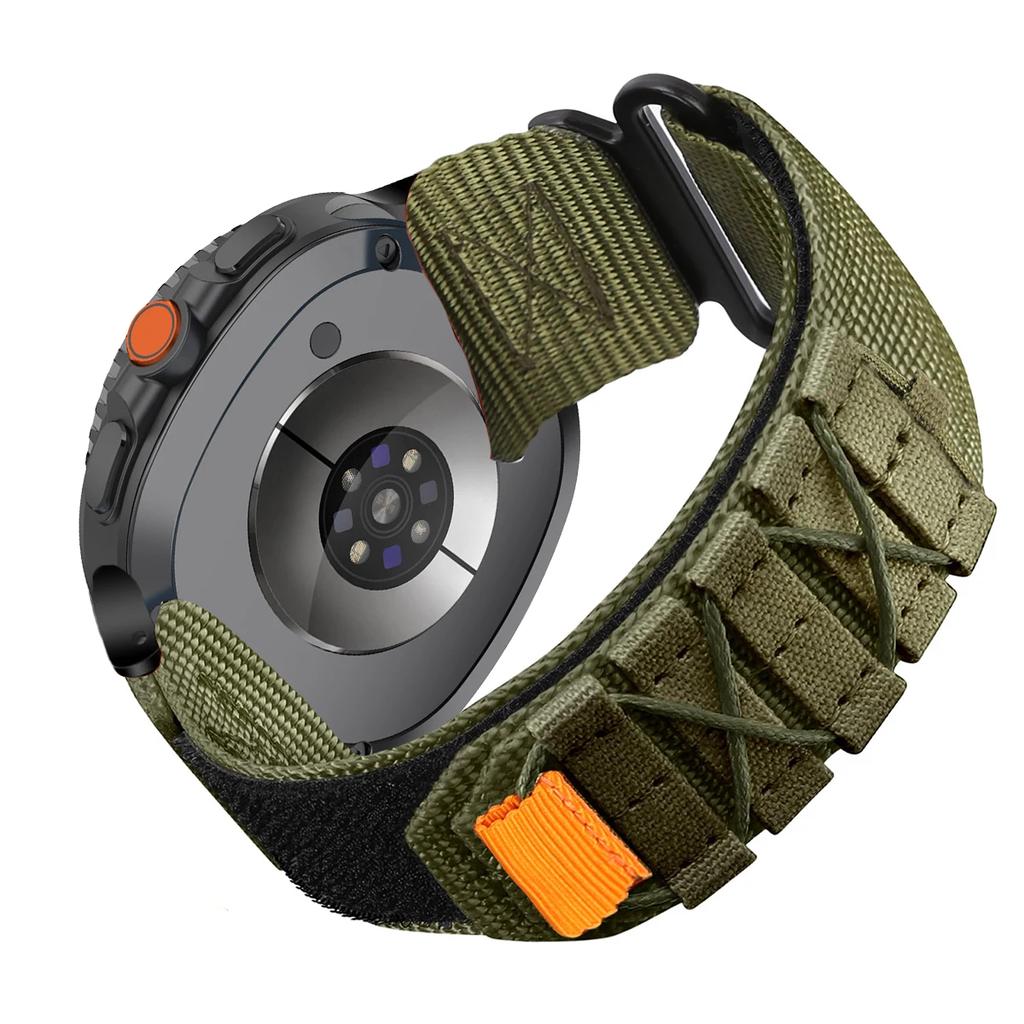 Nylon Travel Loop Band for Samsung Galaxy Watch 8 Ultra 2 Correa Sports Wrist Bracelet for Samsung Galaxy Ultra 47mm Accessories