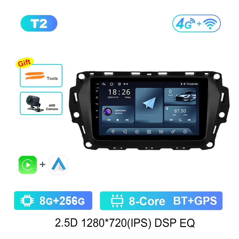 For Great Wall Haval H2 2014 - 2018 Carplay Android OS Car Video Multimedia Player GPS Navi WiFi QLED IPS Screen 4G Head Unit