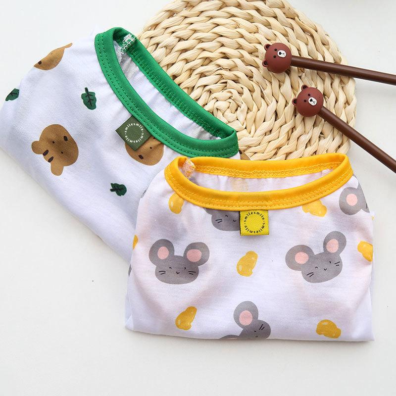 Small, Medium and Large-sized Dog and Cat Pet Clothes, New Cartoon Teddy Dog Vests for Spring and Summer, Bichon Frise