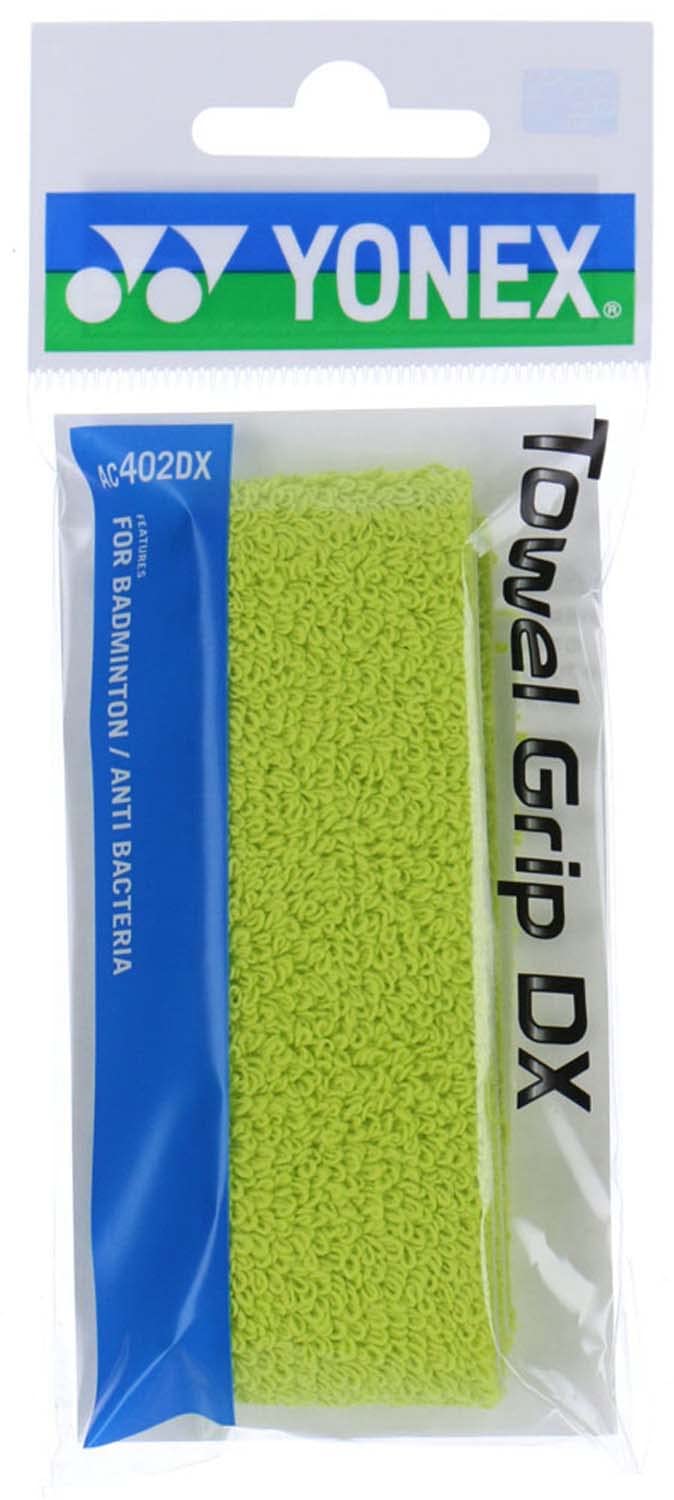 

YONEX Towel Grip DX for Badminton AC402DX 281 Lime Free (1 Grip)