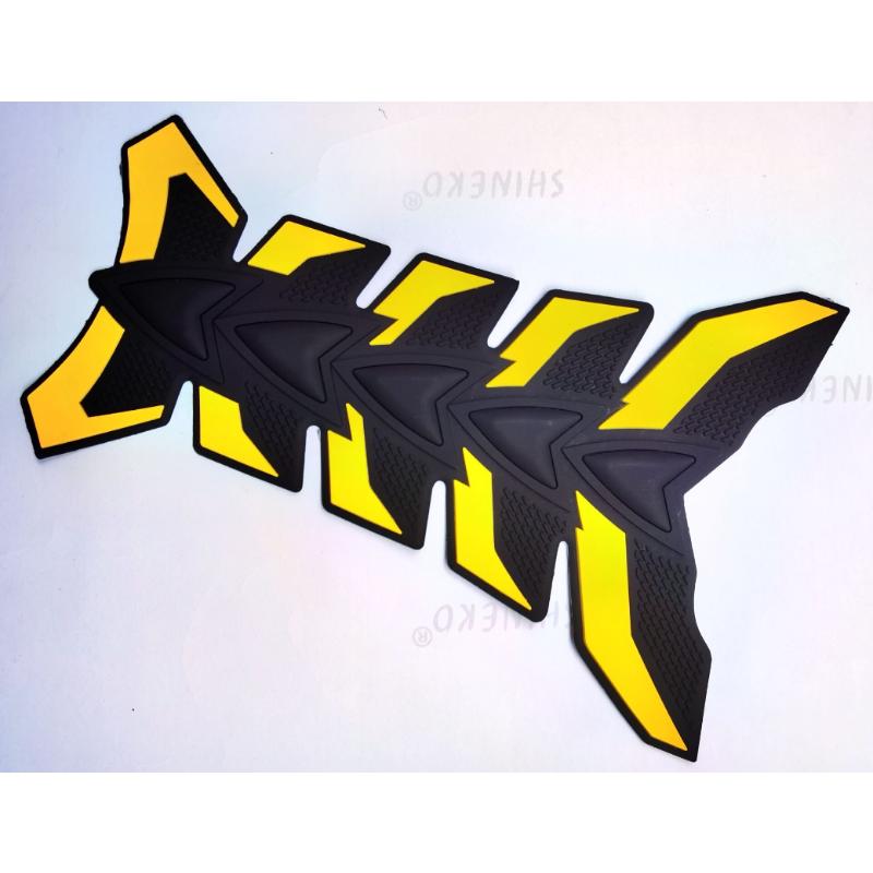 Motorcycle Fish Bone Sticker Gas Fuel Tank Protector Pad Cover Decal Carbon Fiber Tank Pad Tankpad General Protector Sticker