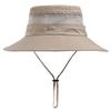 New solid color big edge bucket hat outdoor sunscreen breathable basin hat sun hat summer men's and women's sand hat