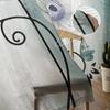 Aquarell Blume Schmetterling Tüll Vorhänge für Wohnzimmer Sheer Vorhang für Schlafzimmer Küche Jalousien Voile Vorhänge