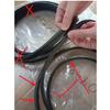 Sunroof Window Rubber Seal Shell for Ford Focus 2005-2006 Roof Glass Protective Rubber Seal Weatherstrip Shell XS41A502K67AA