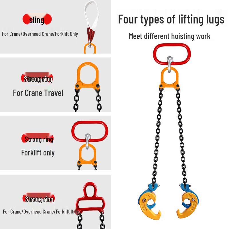 Heavy-Duty 1-Ton Oil Drum Lifting Clamp