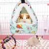 Green Winter Hamster Warm Hammock Hanging Bed House Nest for Small Pets Squirrel Sugar Glider Rabbit Guinea Pig